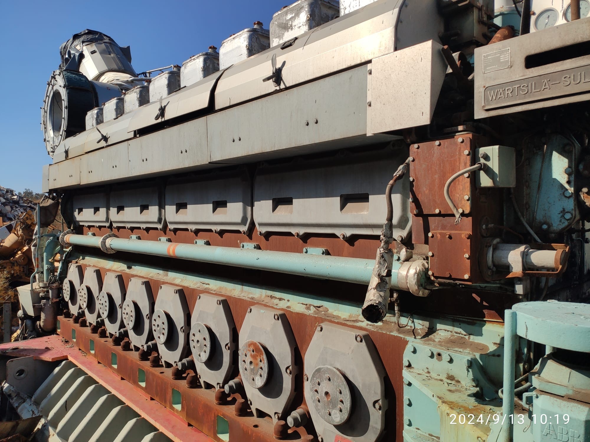 USED IN GOOD CONDITION WARTSILA 8ZA40S
