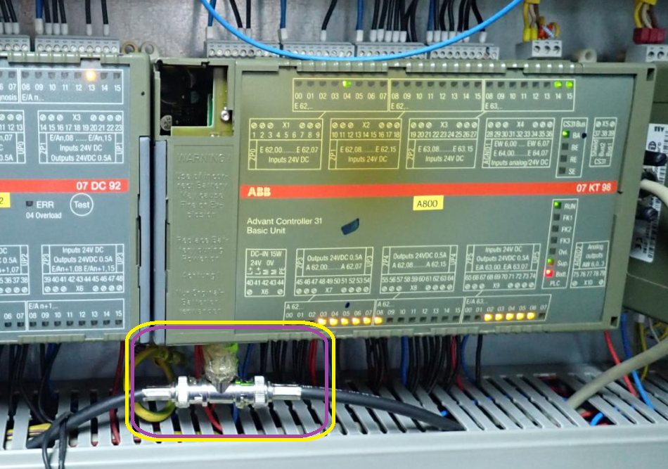 ABB ADVANT CONTROLLER 31 UNIT 07KT98G GJR253100RQ260 ARCNET